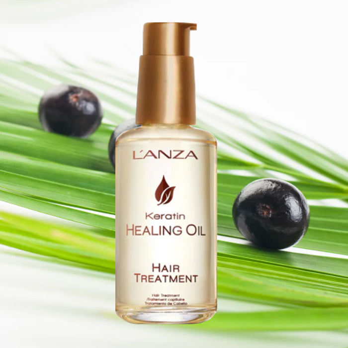 L‘ANZA KERATIN HEALING OIL HAIR TREATMENT Лечебен еликсир за коса с кератин 100ml