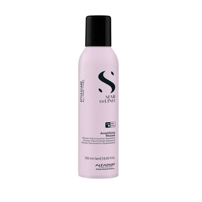 SEMI DI LINO Style & Care Пяна за лека фиксация на тънка коса Amplifying Mousse 250 ml
