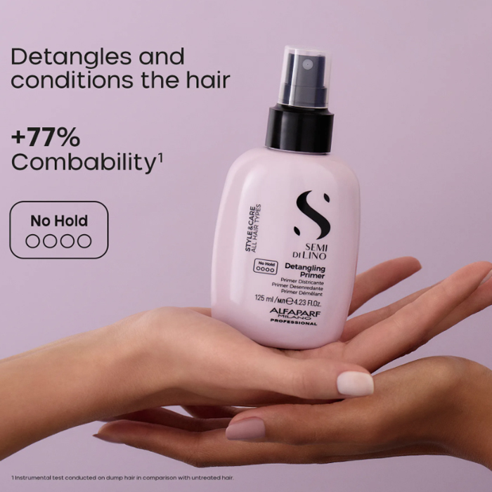 SEMI DI LINO Style & Care Флуид за разплитане на коса Detangling Primer 125 ml
