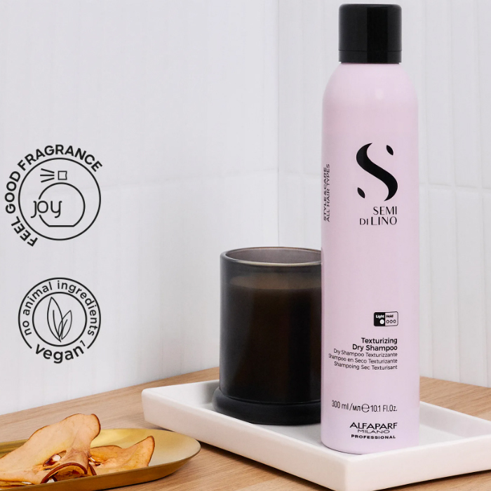 SEMI DI LINO Style & Care Текстуриращ сух шампоан Texturizing Dry Shampoo 300 ml