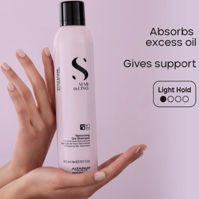 SEMI DI LINO Style & Care Текстуриращ сух шампоан Texturizing Dry Shampoo 300 ml