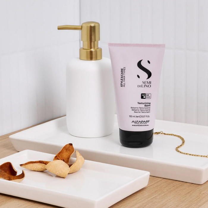 SEMI DI LINO Style & Care Текстуриращ балсам за коса Texturizing Balm 150 ml