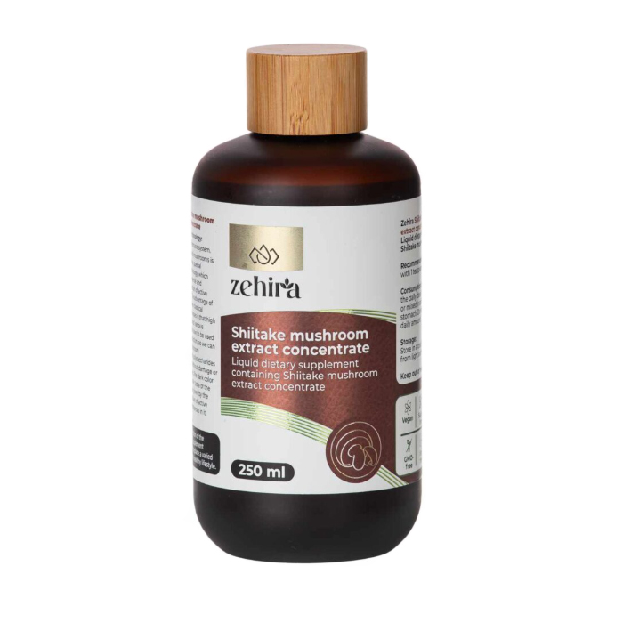 Zehira Шийтаке Пълноспектърен течен екстракт концентрат 250ml