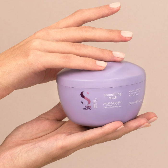 SEMI DI LINO SMOOTH Маска със заглаждащ ефект Smoothing Mask 200ml
