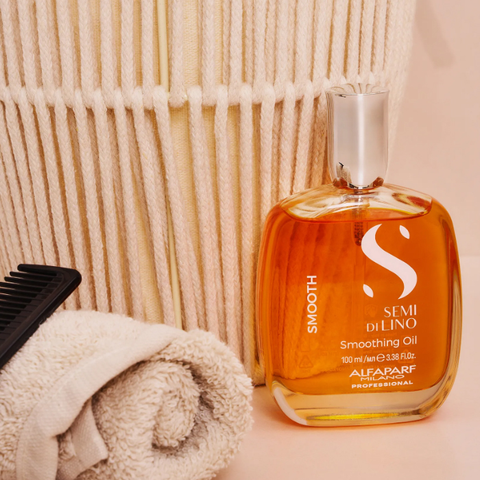 SEMI DI LINO SMOOTH Заглаждащо олио с термозащита Smoothing Oil 100ml