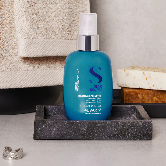 SEMI DI LINO CURLS Активиращ спрей за къдрици Reactivating Spray 125ml