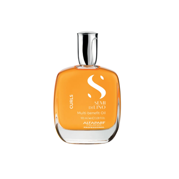 SEMI DI LINO CURLS Мултифункционално масло за къдрава коса Multi-benefit Oil 100ml