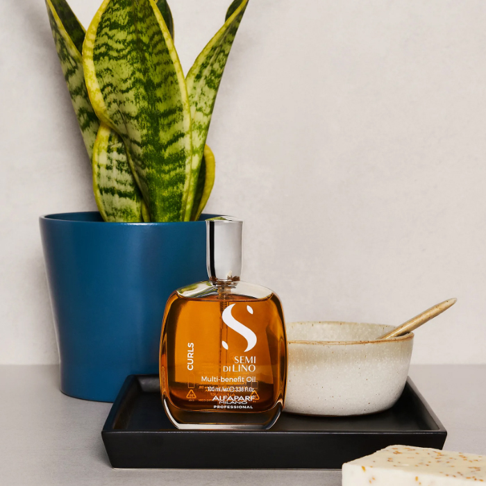 SEMI DI LINO CURLS Мултифункционално масло за къдрава коса Multi-benefit Oil 100ml
