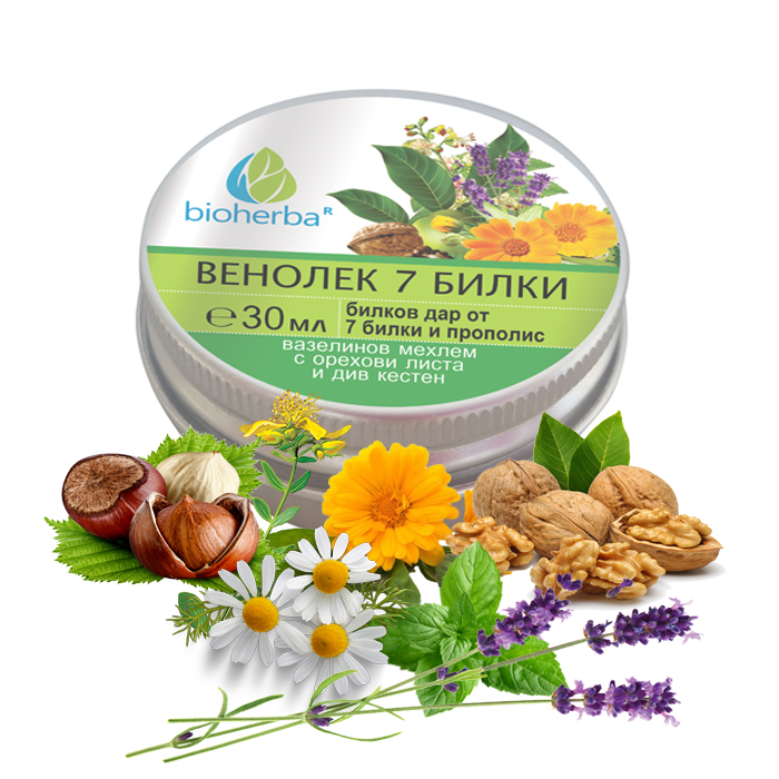 Мехлем Венолек 7 билки 30ml