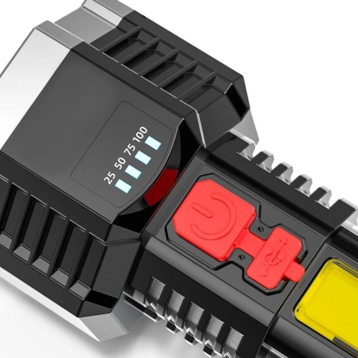 5 LED фенер с USB зареждане