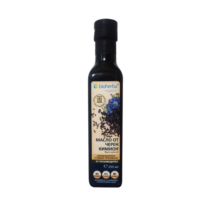 Студено пресовано масло от Черен кимион(Nigella Sativa) 100ml/250ml