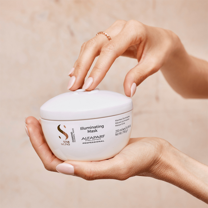 SEMI DI LINO DIAMOND Маска за блясък ILLUMINATING MASK 200ml
