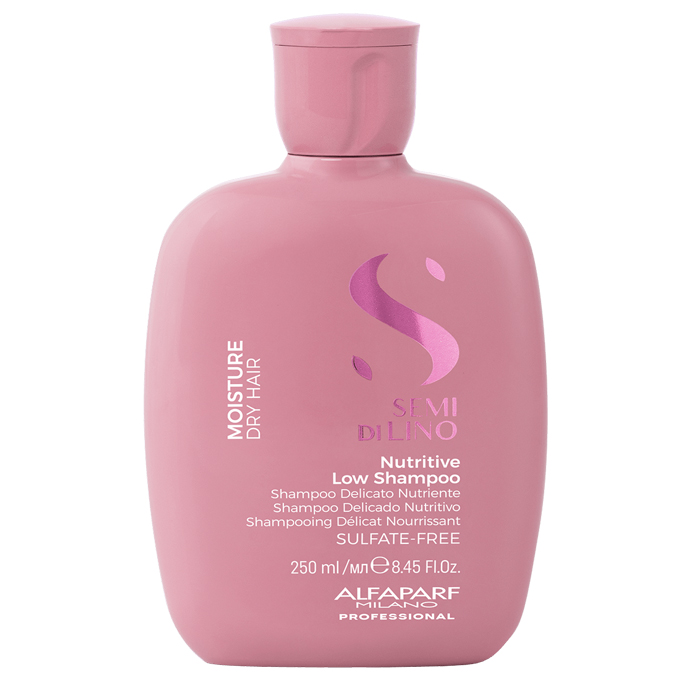 SEMI DI LINO MOISTURE Хидратиращ шампоан за суха коса NUTRITIVE LOW SHAMPOO 250ml