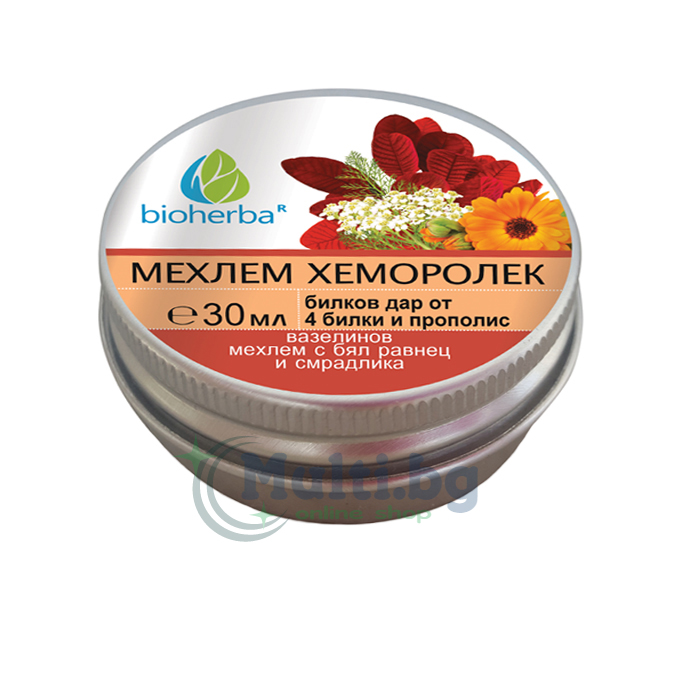 Мехлем Хеморолек с бял равнец и смрадлика 30ml